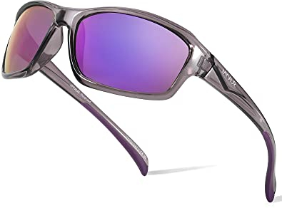 Myiaur Sonnenbrille Fahrradbrille für Herren Damen UV 400 Schutz Schutzbrille MTB Sportbrille für Outdoorsport Radfahren Fahren Laufen Golf Baseball