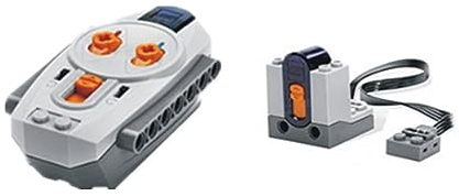 YLtremker Technik Power Functions Set, Technik Fernbedienung Motor Empfänger Batteriebox Kompatibel mit Technik 8885 8884