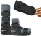 INDESmed orthopädischer Walker-Stiefel, orthopädischer Schuh bei Fußfrakturen, 2 Stiefel in einem (Kurzstiefel + Langstiefel), weltweit einzigartig, extra atmungsaktiv