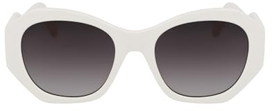 KARL LAGERFELD Girl's KL6146S Sunglasses, White, 54