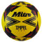 Mitre Impel One Level Trainingsfußball, Fluo Gelb/Schwarz/Rot, Größe 4