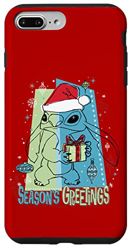 iPhone 7 Plus/8 Plus Disney Lilo & Stitch Seasons Greetings Holiday Case
