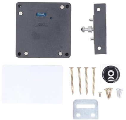 RFID Verstecktes Schrankschloss, Elektronisches Schrankschloss, Programmierbares Verstecktes NFC Schloss, DIY RFID Schlossriegel, Verstecktes DIY RFID Schloss für Doppeltür