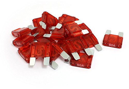 BIQSYVTM 20 Stück 50A Auto Auto Safe Maxi APX Flachsicherung rot