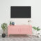 Meuble TV, Banc TV Support de Télévision Table TV Bas Armoire Basse Meuble TV Rose 105x35x50 cm Acier