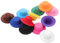 UPKOCH 12st Mini-Hut-Spielzeug Mexikanische Puppe Mini Melone Bunte Puppenhüte Mini-Herrenhut Puppenhaus-Accessoire Miniaturhaus Mini-lutscher Cowgirl-Hut Karikatur Stoff Kleine Puppe