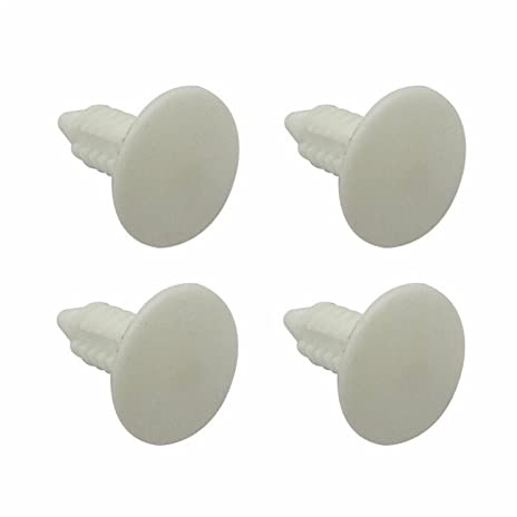 AANAN Universal 4 stücke Nylon Auto Tuning 6-7mm Loch Fender Bumper Stecker Vordere Kennzeichen Löcher Abdeckung Stecker auto Zubehör