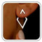 Inateannal Boho Quadratische Ohrmuscheln Ohrringe - Hohl Quadratisch Baumeln Silber Vorne Hinten Ohrstecker - Minimalistisch Geometrisch Rhombus Schmuck Für Frauen