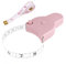 Senshuomy Dual Sided Body Waist Measuring Soft Tape,1PCS Measuring Tape for Body, Pocket Meter Tape Measure Retractable for Body Sewing Clothes Tailor 60 Inch / 150 cm(Pink)