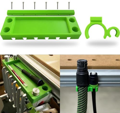 Klemmhalter, Sitzbank-Hundehalter, Schlauchhalter, multifunktionale Aufbewahrung, kompatibel mit Festool MFT/3 Tisch