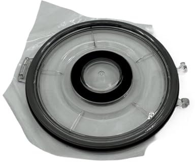 HFIKCOP Couvercle Inférieur du Bac À Poussière Compatible avec Dreame T10 / R10 / R10 Pro / R20, Pièces De Rechange du Couvercle Inférieur du Bac À Poussière De L’aspirateur sans Fil(Black)