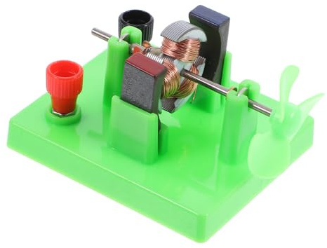 Mikinona Kleiner Dc elektromotor Bausatz für Physikunterricht DIY Motor Modell für Schüler Stem Experiment Lernhilfe für Elektrische Kreise und Motorfunktionen