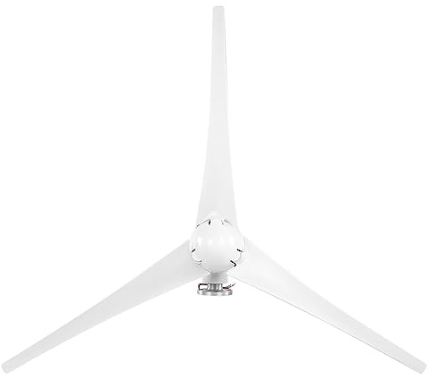 Acouto Kit Eoliche Generatore 3 Pale Piccolo Alimentatore per Cabina Mobile Barche Cabina 200W Velocità di Generazione 12V Cur Kit EolicheTurbine EolicheGeneratore Eolico 200WPiccolo (48V)