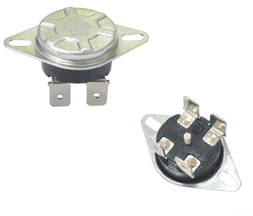KSD302 94 Degree C Thermal Switch 250V AC 15A Bimetal Sensor for Temperature Regulation in Electric Water Heater Assemblies