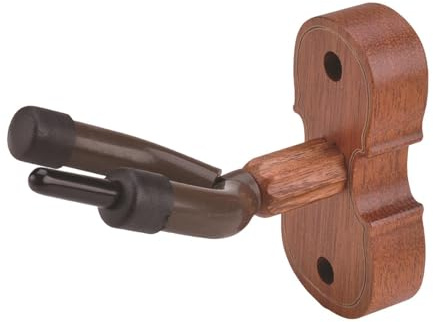 wisoolkic Praktischer, vertikaler Geigenständer zur Wandmontage – elegant und platzsparend im Musikzimmer. Gitarren und Geigenständer aus Holz.