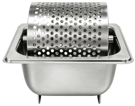 Smörroller Rostfritt stål, droppsäker och diskmaskinssäker | Smörhjul för och brödbakning för rostat bröd hamburgare utomhusgrillning BBQ-grill camping och