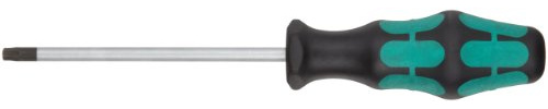 Wera 05138265001 Kraftform Plus 367 Torx BO Screwdriver, With Bore Hole, TX 30 Head, 4-9/16 Blade Length