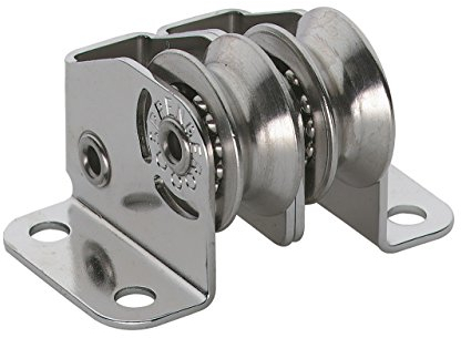 Micro XS Stehblock für Draht Kugellager 4 mm - 2 Rollen