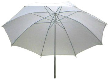 Reflexschirm Ø 87cm (Durchlichtschirm Weiss)