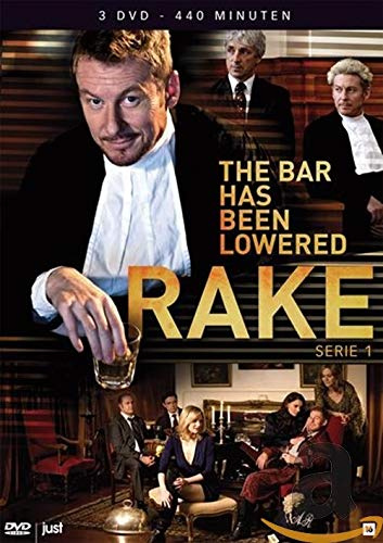 3 DVD Box Rake - The Bar Has Been Lowered - Complete Series 1 - Region 2 - English Audio - European Import