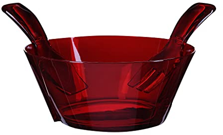 Mario Luca Giusti Fulmine ensaladera roja