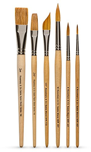 Rosemary & Co : Watermedia Brush : Set of 6
