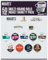 Intelligent Blends Dark Roast Coffee Pods Variety Pack, 50 ct, Recyclable Single Serving Capsules - 100% Arabica Coffee, Compatible with Keurig K Cups Maker