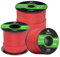 Abma Cord Paracord 2mm 30m 100% Nylon Seil Typ I Schnur mit 1 Kern Allzweckseil - Max. 45kg (100lbs) - Reflektierend Rot