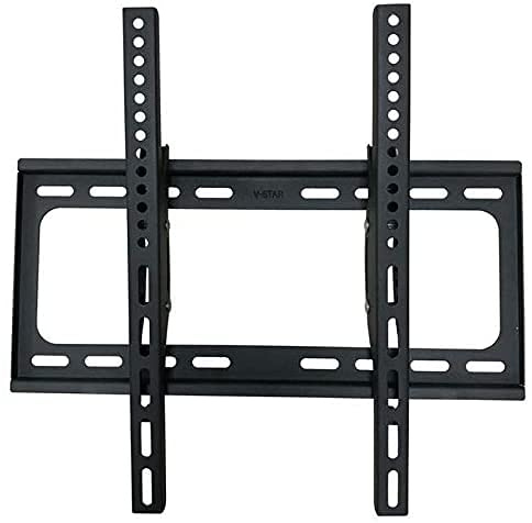 UK-TECH Tilt Tv Wall Mount Bracket for 26-55 Inches TV LED LCD Plasma Fits Up to 55 Inches TVs Like Sony LG Samsung with 1.4 mm Thickness