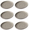 Ritzenhoff & Breker Kaffeeuntertassen-Set Jasper, 6-teilig, ø 15 cm, Taupe, Steinzeug