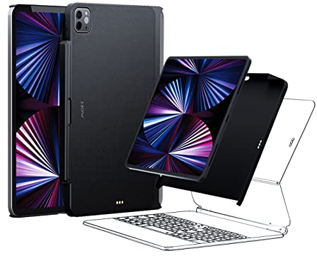 MOFT Snap Case für iPad Air (5, 4 Generation) iPad Pro 11 Zoll (4, 3, 2, 1 Generation) mit Pencil Halterung, Magic Keyboard kompatibel und Magnetisch Anpassbar an Vielseitige Snap Ständer