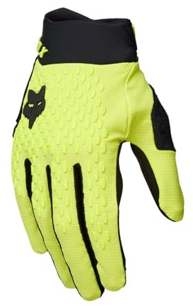 FOX Racing Fox Defend Fluorescent Yellow L Gloves, Unisex-Erwachsene