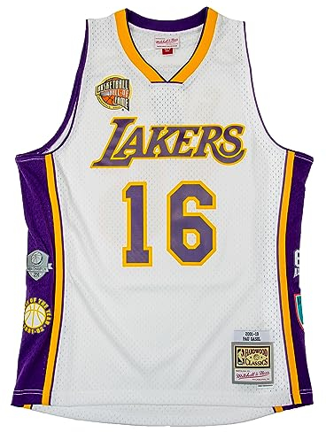 Mitchell & Ness NBA Hall of Fame Swingman Jersey - Los Angeles Lakers, Pau Gasol, M
