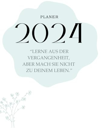 Kalender, Planer 2024: Notizbuch, mit Wochen - und Monatsübersicht, Gefühlstracker, Putzplan A5