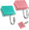 2 Pieces Refrigerator Magnetic Hooks, Calendar Refrigerator Magnet Hooks, Strong Magnetic Hooks, Portable Refrigerator Magnets, Magnetic Hooks for Hanging Kitchen Utensils, Calendars, Towels, Etc.