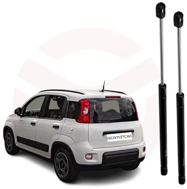 Ricambycar Coppia Molle a Gas Portellone Posteriore Compatibile con FIAT PANDA 2012 > in poi