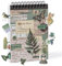 50 Blatt Scrapbook Aufkleber Book Selbstklebend Stickerbuch Dekorative Aufkleber Green Kollektion Design Washi Ästhetische Vintage Aufkleber für Journailing Scrapbooking Kalender DIY Geschenk