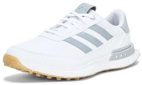 Adidas Men's S2G 24 Spikeless Shoes, Footwear White/Halo Silver/Gum 4, 12