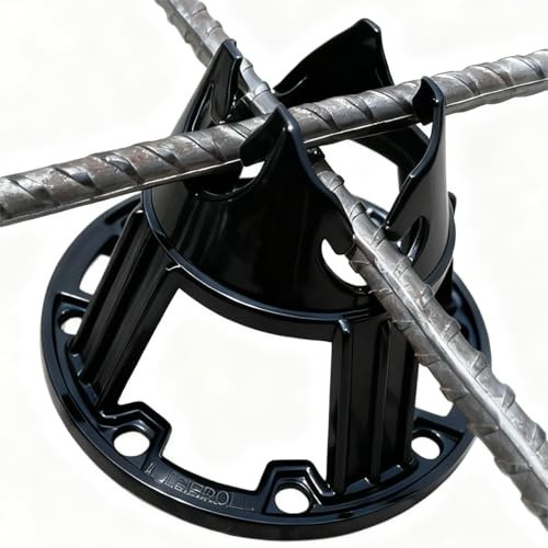 Liberoll Rebar Support Chairs Elevates 1.5 to 2 Concrete Chair for Rebar #3#4#5 and Steel Wire Mesh High Quality and Durable (50)