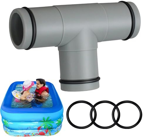 Schwimmbadschlauch-Adapter – 32-mm-PP-Anschluss, Gerader Und Drei-Wege