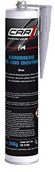 CAR1 Karosserie Klebe- und Dichtmasse Kartusche grau 300 ml