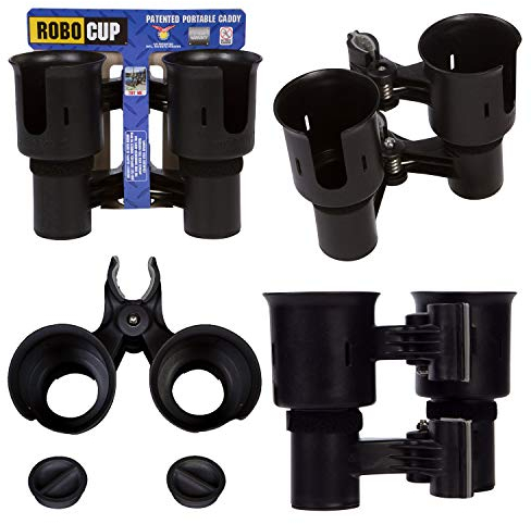Robo Cup 12 Couleurs, Le Meilleur Porte-gobelets pour Les Boissons, la pêche, Chaise de Plage, Pied de Micro