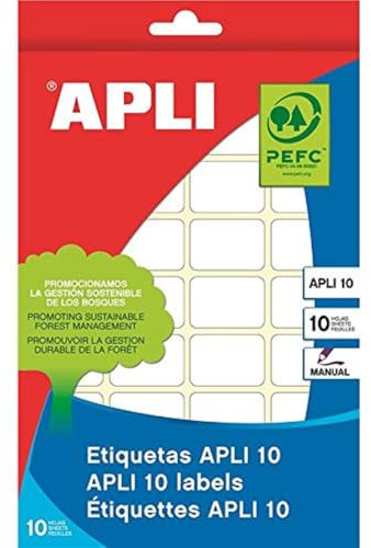 APLI – etichette 34 x 53 mm bianco