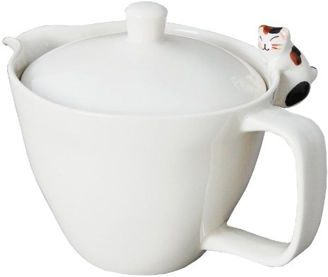 Katze mit einer Schere Pottomike gebacken KikuSachikama KIK-12 Katze stecken (Japan-Import)