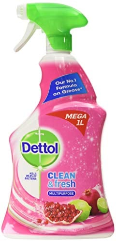 Dettol Anti Bacterial Multi Purpose Cleaner Pomegranate1 Ltr
