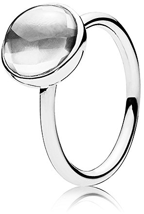 Pandora Damen-Ring Malerisches Tröpfchen 925 Zirkonia silber Gr. 52 (16.6)-190982CZ-52