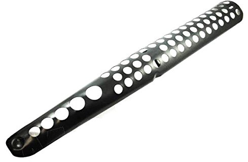 Hitzeschutz Hitzeschild für Auspuff Auspuffanlage schwarz - Simson S51, S70, S53, S83 Enduro Moped Mokick