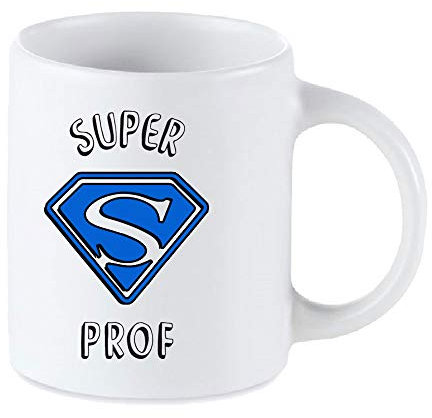 Tip Top Tshirt Mug céramique Super Prof 350ml