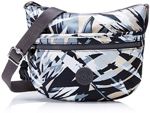 Kipling Damen Arto S Umhängetasche Mehrfarbig (Urban Palm)