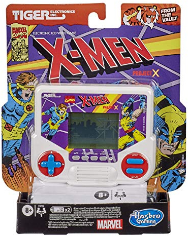 Tiger Electronics Marvel X-Men Project X Elektronisches LCD-Videospiel, Retro-inspiriertes 1-Spieler-Handspiel, ab 8 Jahren